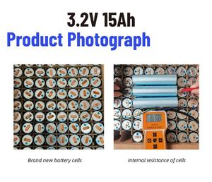 Gition แบตเตอรี่ลิเธียมไอออน3.2V 13.5Ah 15ah IFR33140 LiFePO4แบตเตอรี่ทรงกระบอก - Product Image 5