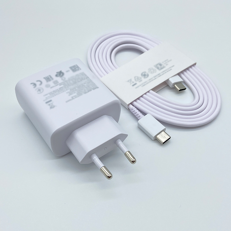 White 45W charger+1m cable