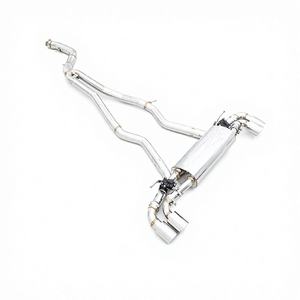 ระบบไอเสียสมรรถนะสูงสำหรับ BMW ซีรีส์ 1/2/3/4/5/6/7/8 Z4 X1 X2 X3 X4 X5 X6 X7 ผลิตจากสแตนเลส 304/โลหะผสมไทเทเนียม - Product Image 6