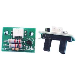 Placa com sensor uv, sensor de mídia para impressora de solvente uv pp2512 rtz botão de placa de sensor de eixo óptico 116-0095-020