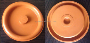 कस्टम या मानक रबर सिलिकॉन fkm epdm nbr सीआर डायाफ्राम उत्पाद - Product Image 2