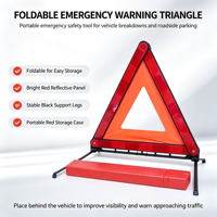 Triangle de signalisation d'urgence pliable pour voiture, réfléchissant, pour panne de véhicule, vente en gros OEM