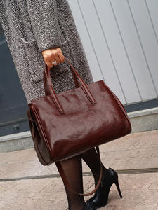 Bolsos cruzados de diseñador de moda, bolsos de hombro de cuero genuino de alta calidad, bolsos de mano casuales para mujer - Product Image 4