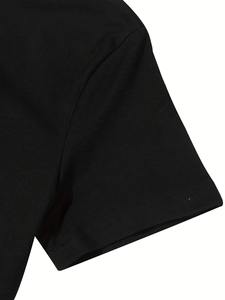 Camiseta gráfica unisex con estampado 'I Paused My Anime to Be Here', divertida camiseta informal negra de manga corta para hombres y mujeres - Product Image 5