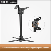 Support de réglage d'angle universel pour plusieurs modèles de projecteurs, fonction de suspension et support de suspension télescopique