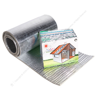 Rouleau d'isolation réfléchissant à double feuille, isolation thermique, noyau en mousse, barrière radiante, matériaux d'isolation pour toit, voiture, garage