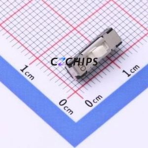 CL-SB-13A-02T Slide Switch Through hole Component THT Switch Single Pole Three Throw Rectangle Pin Header J-Lead Vertical Mount - Product Image 1