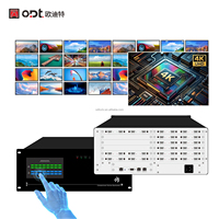 Conmutador de Matriz de Video 4K 4x32, Matriz de Video Profesional, Conmutación sin Interrupciones, Control TCP/IP LAN para Centro de Comando y Sala de Control