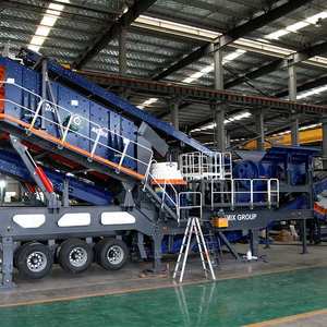 Mobiler 4-in-1-Steinbrecher 30-180 TPH <span class=keywords><strong>Mobile</strong></span> Stein zerkleinerung anlage - Product Image 3