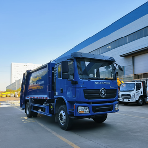 2026 Nieuwe 15 Kubieke Meter Shacman M3000 Handmatige Diesel Hydraulische Compactor Afvalwagen voor Stedelijk Afvaltransport Fabriek - Product Image 1