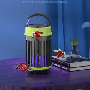 Lampe de camping rechargeable à énergie solaire, tue-moustiques LED, portable, pour usage extérieur et domestique - Product Image 4