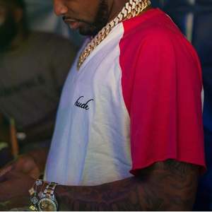 Camiseta de manga raglán con estampado personalizado, camiseta de gran tamaño para hombre, ropa de calle, fabricantes de camisetas - Product Image 2