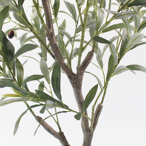 <span class=keywords><strong>Vendita</strong></span> calda alberi artificiali piante Decorative finte per l'home Office Lobby albero di eucalipto <span class=keywords><strong>olivi</strong></span> artificiali - Product Image 4