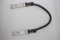Câble Fibre Optique Realsea DAC 400G OSFP vers OSFP112 30AWG Noir 0,5M Passif à Connexion Directe Cuivre FTTH