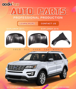 Piezas de carrocería de alta calidad, cubierta de capó de motor de acero, capot para Ford Explorer 2011 2016 - Product Image 6