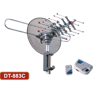 <span class=keywords><strong>Antenne</strong></span> HDTV numérique <span class=keywords><strong>amplifiée</strong></span> Xinxidi pour extérieur avec rotation motorisée à 360 degrés, <span class=keywords><strong>radio</strong></span> UHF/VHF/FM avec télécommande infrarouge - Product Image 2