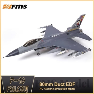 <span class=keywords><strong>เครื่องบิน</strong></span>บังคับวิทยุแบบประกอบเอง รุ่น F-16 Falcon ขนาด 80 มม. พร้อมเครื่องยนต์ EDF แบบเจ็ท 6CH - Product Image 2
