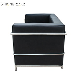 Personalizado conjunto de sofá diseño europeo muebles de estilo moderno corte de tela de cuero sofá de <span class=keywords><strong>2</strong></span> plazas - Product Image 2