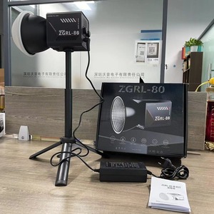 Lampe de photographie ZGRL-80 de haute qualité, mini projecteur portable haute puissance pour extérieur, éclairage d'appoint vidéo <span class=keywords><strong>professionnel</strong></span> - Product Image 3