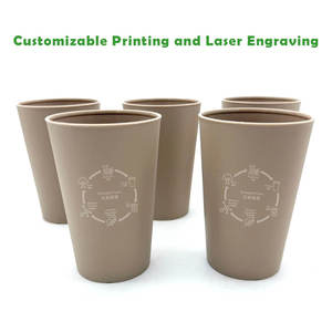 Taiwan Gobelets en plastique biodégradables sans PLA 500cc de haute qualité pour les boissons - Product Image 4