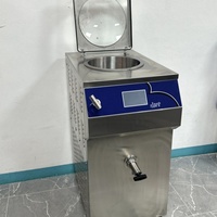 Stérilisateur de lait à haut rendement avec porte en acier inoxydable isolée et affichage numérique pour la base de yaourt et de crème glacée