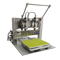 Dubbele titaniumlegering messen handmatige vlees- en bevroren cake snijmachine ultrasone kaas- en voedselsnijmachine