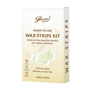 ชุดแว็กซ์กำจัดขนแบบใช้ได้ทันที แว็กซ์เย็นสำหรับกำจัดขนตามร่างกายอย่างรวดเร็วและง่ายดาย ใช้ได้กับขนสั้น 10 แผ่น - Product Image 4