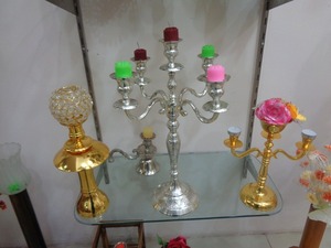 Candelabra Wedding Decoration Centerpieces <b>Candle</b> Holder Candelabra 5 Arms For Wholesale - Product Image 5