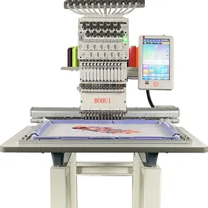 large working size1200x800mm single head embroidery machine for sales multifunction embroidery machines