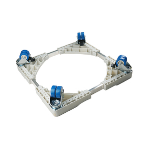 Support de base mobile multifonctionnel pour machine à laver manuelle avec étagère de rangement en PP, couvercle rabattable et conception de <span class=keywords><strong>tambour</strong></span> à roues ondulées - Product Image 6