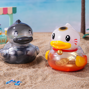 B ördek Mini plastik PVC vinil heykelcik için OEM özel kör kutu içinde lastik ördek Action Figure oyuncak gizem hayvan tema hediyeler - Product Image 2