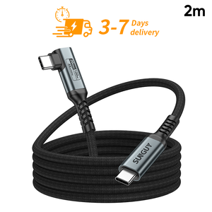 Échantillon gratuit SUNGUY Câble de charge rapide USB C 100W 2m en aluminium, câble de données USB C pour téléphones et ordinateurs portables - Product Image 1