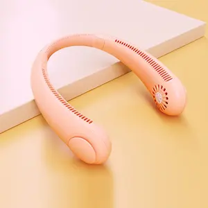 Vente en gros, promotion exceptionnelle : Ventilateur de cou sans pales personnalisé avec logo, 800 mAh, rechargeable par USB, portable pour le sport et les activités de plein air - Product Image 4