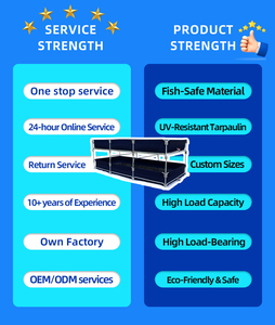 Marco de tubo galvanizado prefabricado, tanque de agua, <span class=keywords><strong>estanque</strong></span>, <span class=keywords><strong>lona</strong></span> para acuicultura, ganado, almacenamiento de agua - Product Image 3