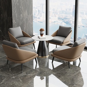 Fauteuil canapé pliable simple et léger de luxe pour le bureau Salon de beauté Hôtel Réunion d'affaires Combinaison de loisirs pour la chambre à coucher - Product Image 3
