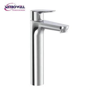 <span class=keywords><strong>Grifo</strong></span> Mezclador para Lavabo Alto <span class=keywords><strong>con</strong></span> Diseño Nuevo, <span class=keywords><strong>Grifo</strong></span> Monomando <span class=keywords><strong>de</strong></span> Acero Inoxidable Cromado para Baño - Product Image 5