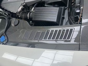 แผ่นกันกระแทกเครื่องยนต์คาร์บอนไฟเบอร์สำหรับ Mercedes-Benz SLS ฝาครอบแผ่นกันกระแทกเครื่องยนต์คาร์บอนไฟเบอร์ SLS ชุดแต่งคาร์บอนไฟเบอร์ SLS - Product Image 5