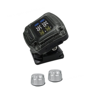 CAREUD <span class=keywords><strong>TPMS</strong></span> xe máy cho xe máy đo áp suất lốp Moto Scooter động cơ hệ thống giám sát với 2 cảm biến bên ngoài - Product Image 5