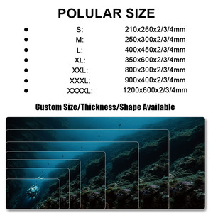 OEM lớn chống trượt bền tùy chỉnh phong cảnh bàn Mat bán buôn công ty xây dựng thương hiệu quà tặng khuyến mãi logo công ty Giao hàng nhanh - Product Image 6