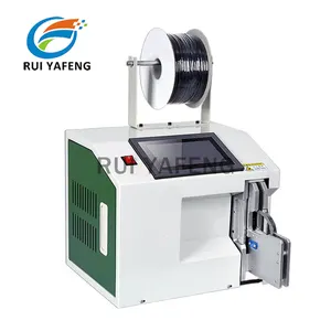 Fully Automatic Audio/video Cable Tie Locking Tying Binding Wire Wrapping Machine for Silicone Wind and Bind <200W