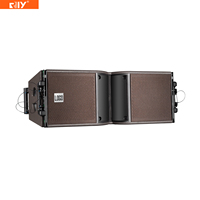 Système audio extérieur durable KA210 OEM avec haut-parleur passif double 10 pouces, personnalisation du logo, pour performances en extérieur