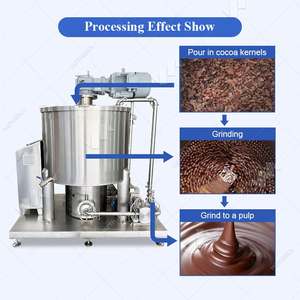 Mulino a Sfere Verticale da 100L per Laboratorio, Macchina per Cioccolato con Mulino a Sfere - Product Image 4
