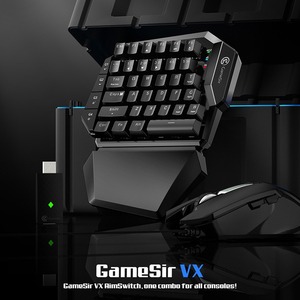 Nouveau <span class=keywords><strong>clavier</strong></span> <span class=keywords><strong>et</strong></span> <span class=keywords><strong>souris</strong></span> de jeu sans fil 2,4 GHz en plastique pour / One/PC/Consoles de jeu - Product Image 3
