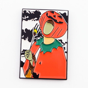 Campione gratuito personalizzato Glitter morbido smalto duro distintivo in metallo dorato Logo Kpop simpatico animale spilla da bavero - Product Image 6