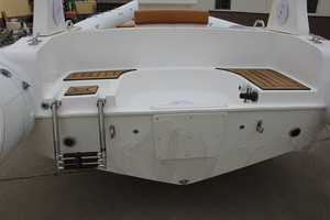 24-25ft Philippines Orca hypalon sâu V cứng nhắc sợi thủy tinh sườn Thuyền bơm hơi 760 với bảng điều khiển trung tâm - Product Image 2