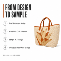 Sac fourre-tout tissé à la main 3469, style bohème, avec appliques et garnitures en cuir PU, en raphia, pour femme, sac de plage en paille, sac à bandoulière surdimensionné, élégant, pour l'été, vente en gros