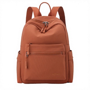 Royaa Women's Vintage Mini <b>Backpack</b> Zipper Closure Anti-Theft Waterproof Portable Design <b>Canvas</b> Polyester Outdoor Activity - Product Image 4