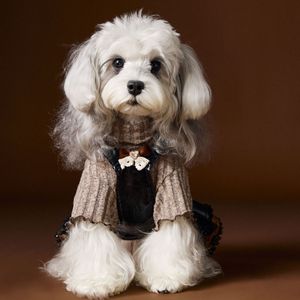Vestito per Cani con Bretelle Leopardate per Tutte le Stagioni, Abito di Lusso per Animali Domestici, Vestiti Eleganti per Cani di Piccola Taglia - Product Image 2