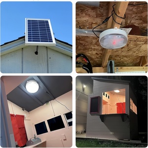 Plafonnier <span class=keywords><strong>LED</strong></span> Solaire Extérieur/Intérieur Télécommandé 50W-200W IP44/IP65/IP67 Construction Aluminium+PC Garantie 3 Ans Dimmable pour la Maison - Product Image 6
