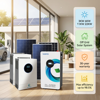Système solaire hors réseau de 22 kW, système d'énergie solaire de 3 kW, 6 kW, 11 kW pour les applications commerciales, industrielles et résidentielles